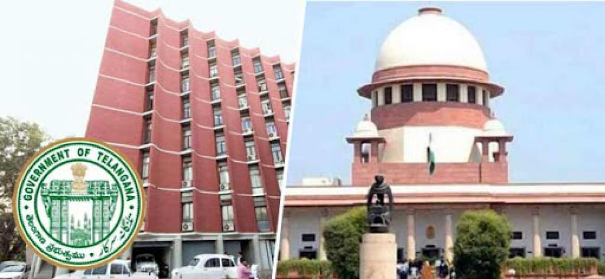 Supreme court issues show cause notice to Telangana govt, EC